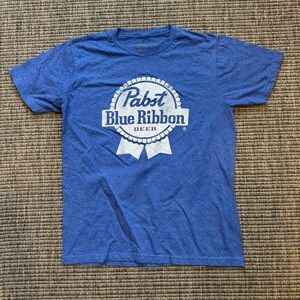 Men's Pabst Blue Ribbon  - Blue Tshirt